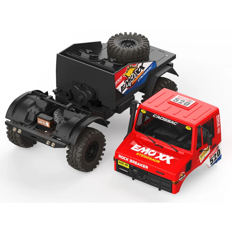 Crawler RC EMO XX Stegosaurus 1/6 RTR Kit Brushless Rallye - CRO90100218 - Image 12
