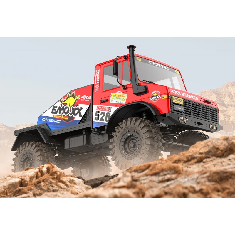 Crawler RC EMO XX Stegosaurus 1/6 RTR Kit Brushless Rallye - CRO90100218 - Image 13