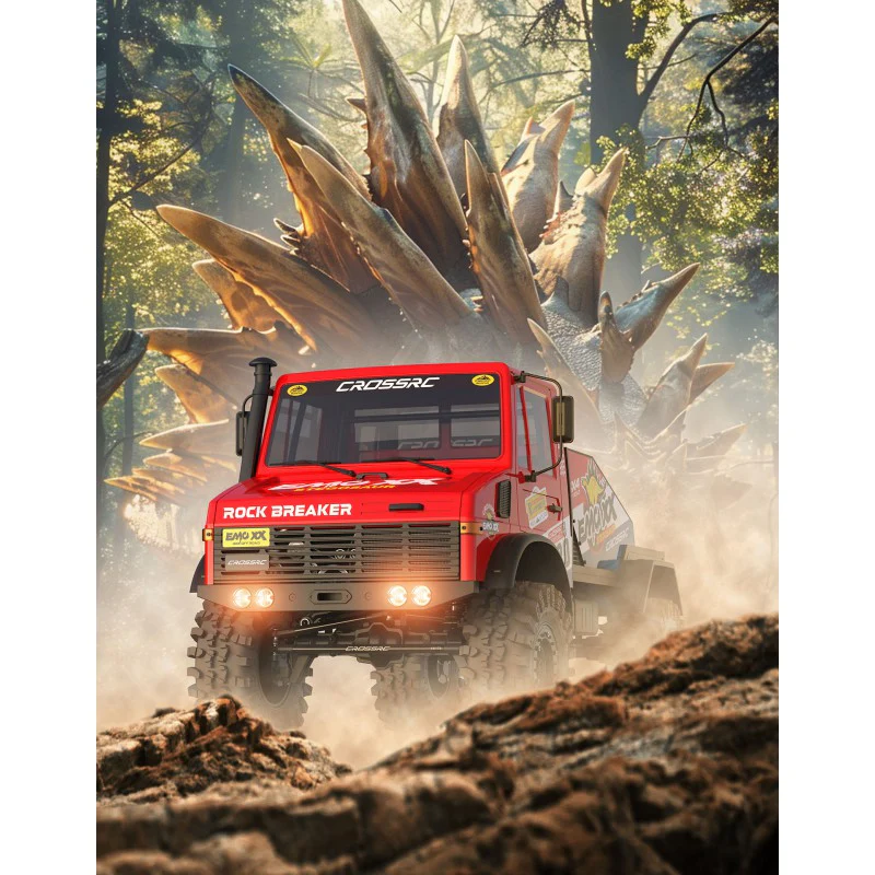 Crawler RC EMO XX Stegosaurus 1/6 RTR Kit Brushless Rallye - CRO90100218 - Image 16