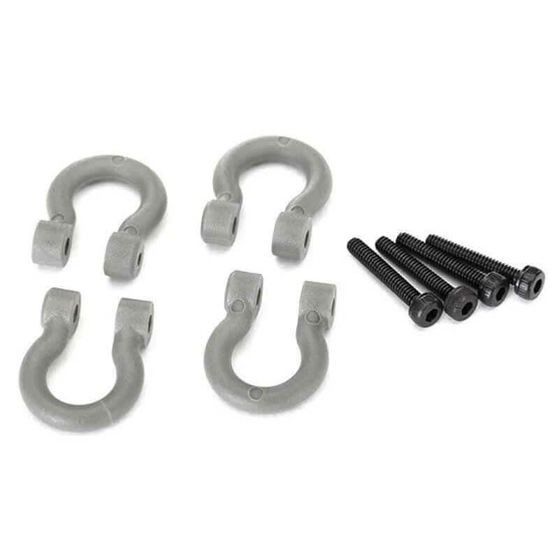 Crochets de pare chocs gris (x4) - Traxxas 8234