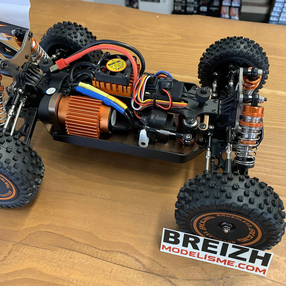 DF Models Buggy RC BL06 Brushless RTR 1/14 - 80km/h 4WD 144010 / 3127 - Image 5