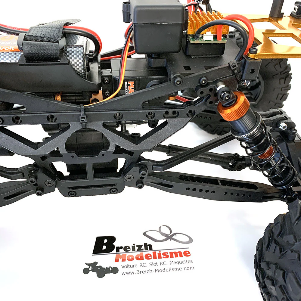 DF Models Crawler 1/10 avec Leds et Treuil - Kanyon DF-4J 4WD XL - 3105 - Image 5