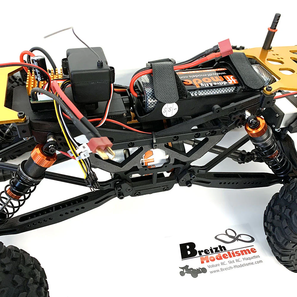 DF Models Crawler 1/10 avec Leds et Treuil - Kanyon DF-4J 4WD XL - 3105 - Image 8