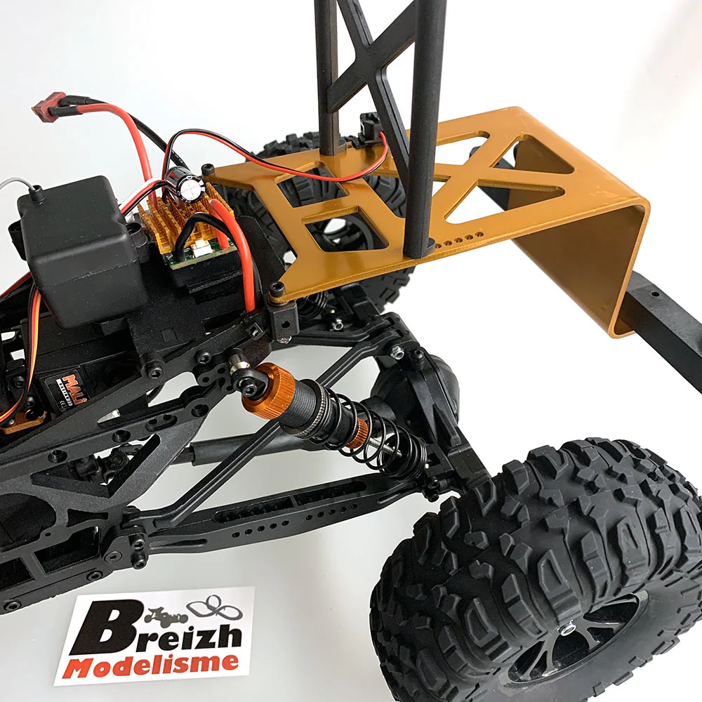 DF Models Crawler 1/10 RTR avec leds et Treuil, Kanyon DF-4J 4WD 3106 - Image 11
