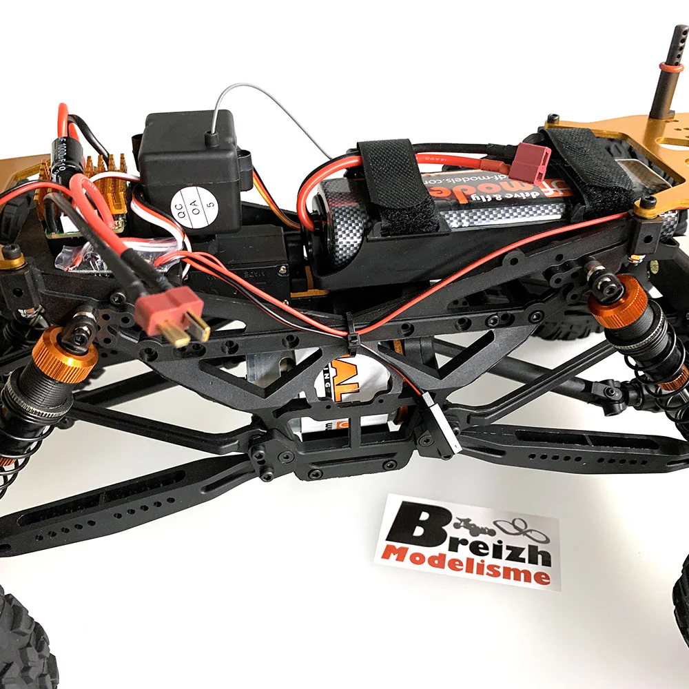DF Models Crawler 1/10 RTR avec leds et Treuil, Kanyon DF-4J 4WD - 3118 - Image 10