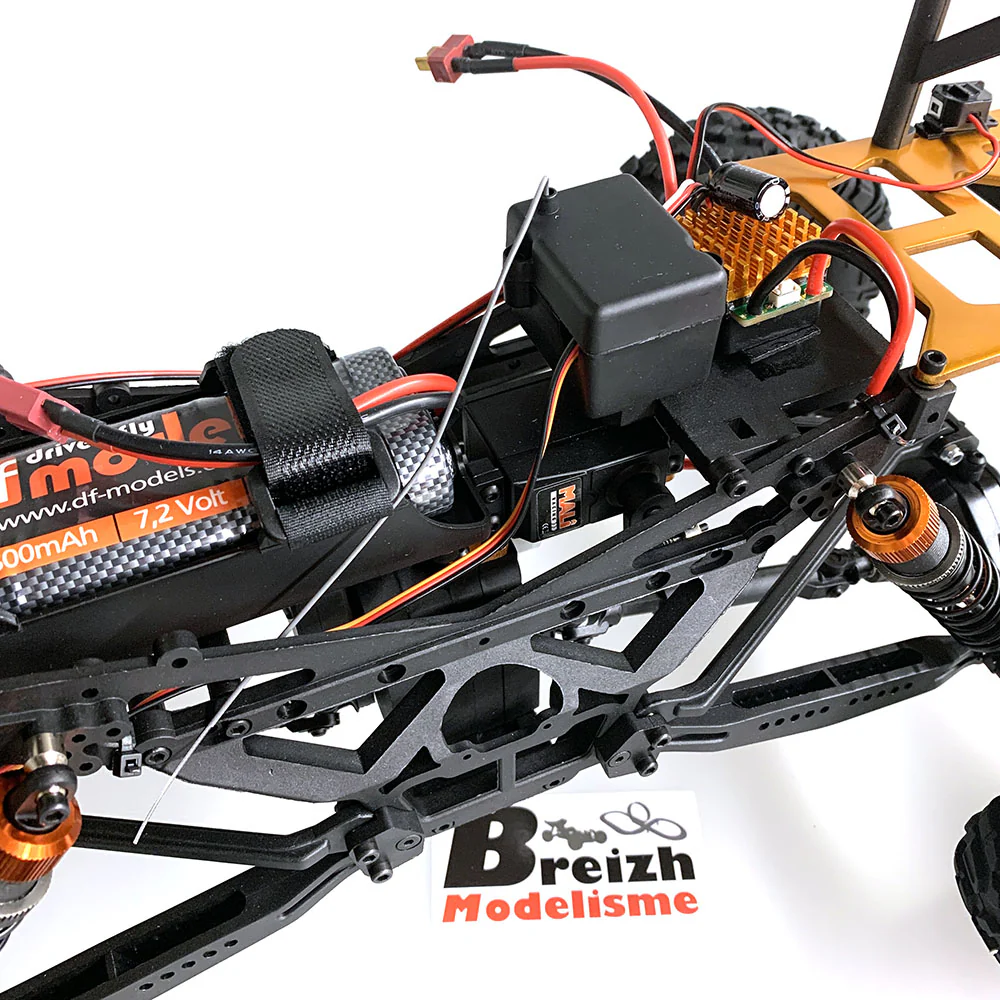 DF Models Crawler 1/10 RTR avec leds et Treuil, Kanyon DF-4J 4WD - 3118 - Image 14