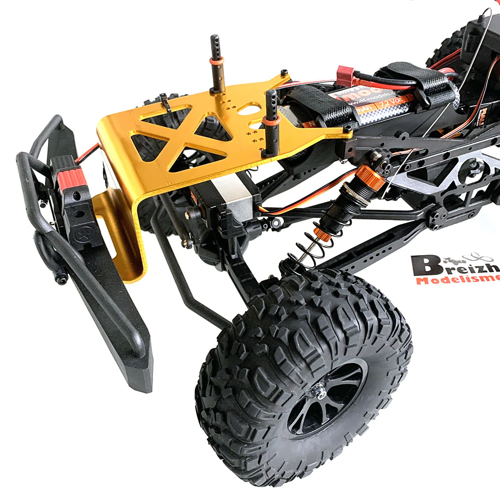 DF Models Crawler 1/10 RTR avec leds et Treuil, Kanyon DF-4J 4WD - 3118 - Image 16