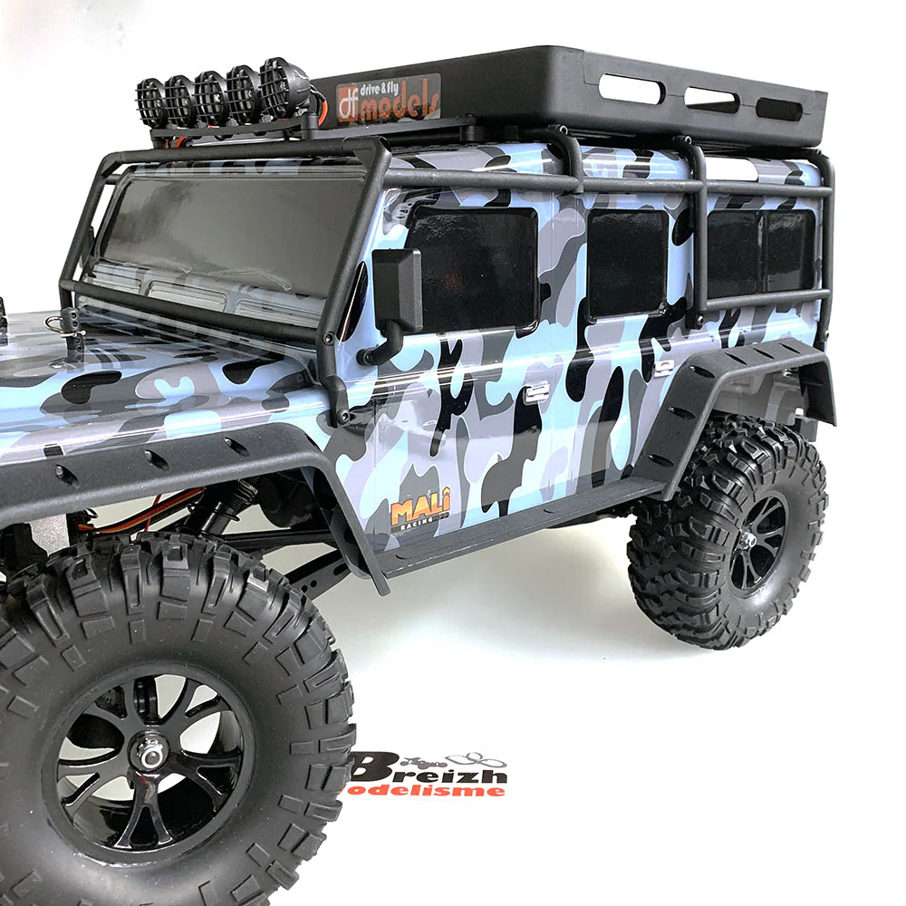 DF Models Crawler 1/10 RTR avec leds et Treuil, Kanyon DF-4J 4WD 3119 - Image 4