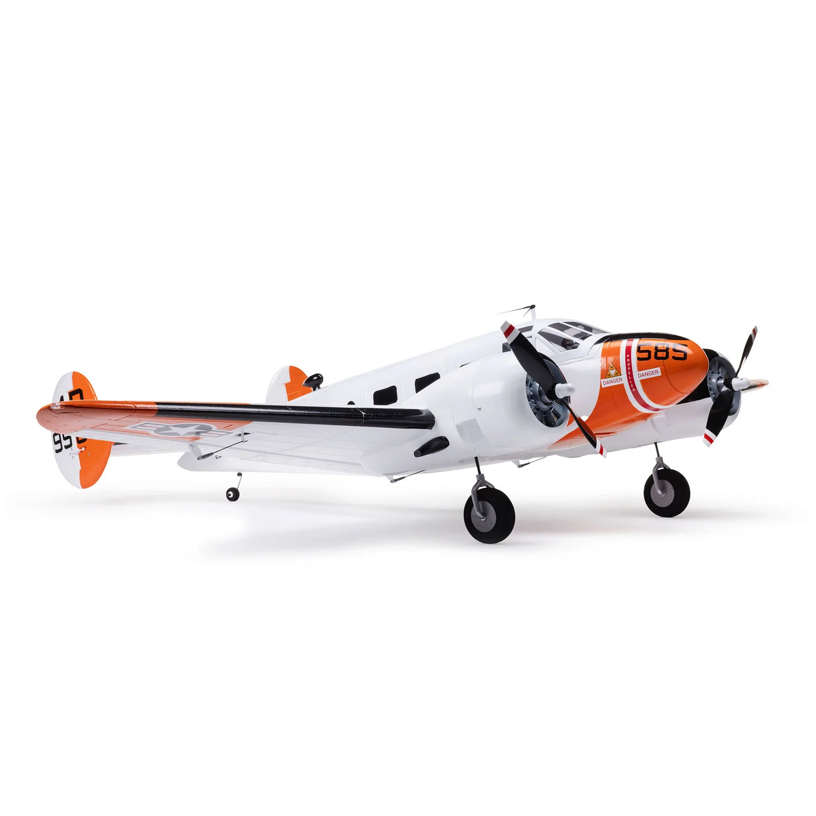 E-Flite Beechcraft D18 RC-45J 1.5m AS3+ SAFE BNF EFL3726 - Image 10