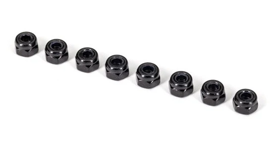 Ecrous nylstop noir M3 Traxxas 2745X
