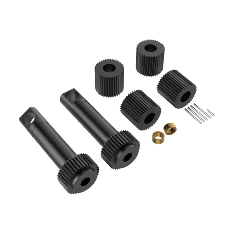 Ensemble de différentiel en acier au carbone noir GPM TRX MiniMaxx - GPMTXMM1200SBK