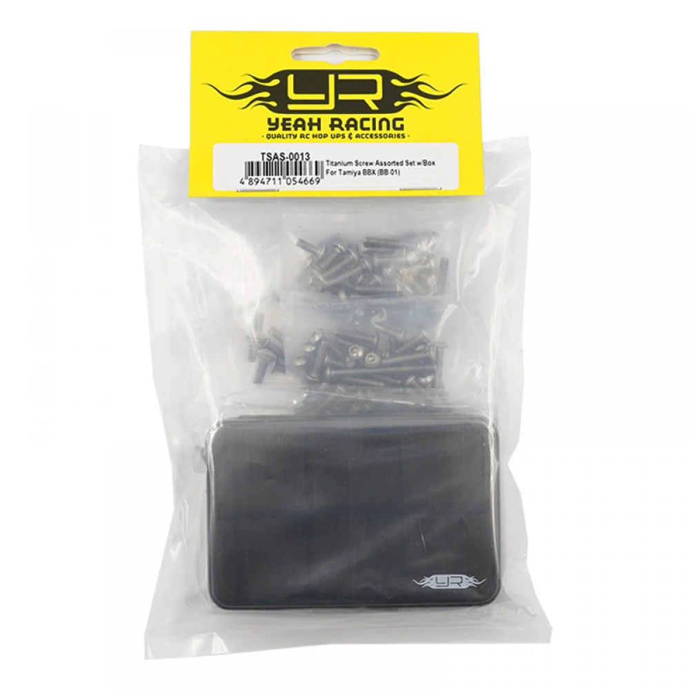 Ensemble de vis en titane assorties avec boîte pour Tamiya BBX (BB-01) - Image 2