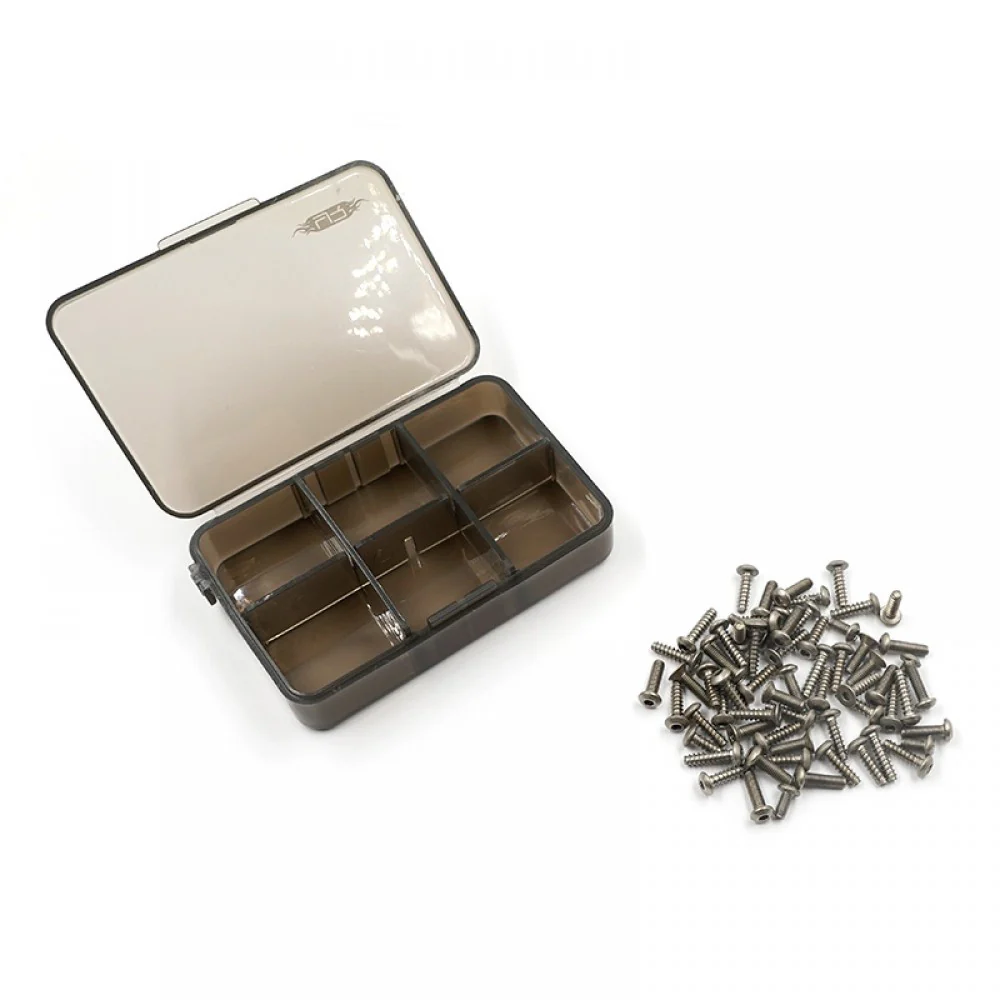 Ensemble de vis en titane assorties avec boîte pour Tamiya DF-03