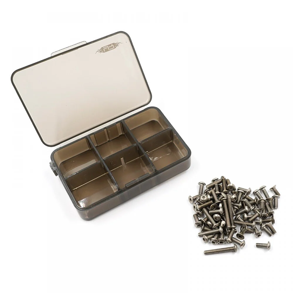 Ensemble de vis en titane assorties avec mini-boîte pour Tamiya M07