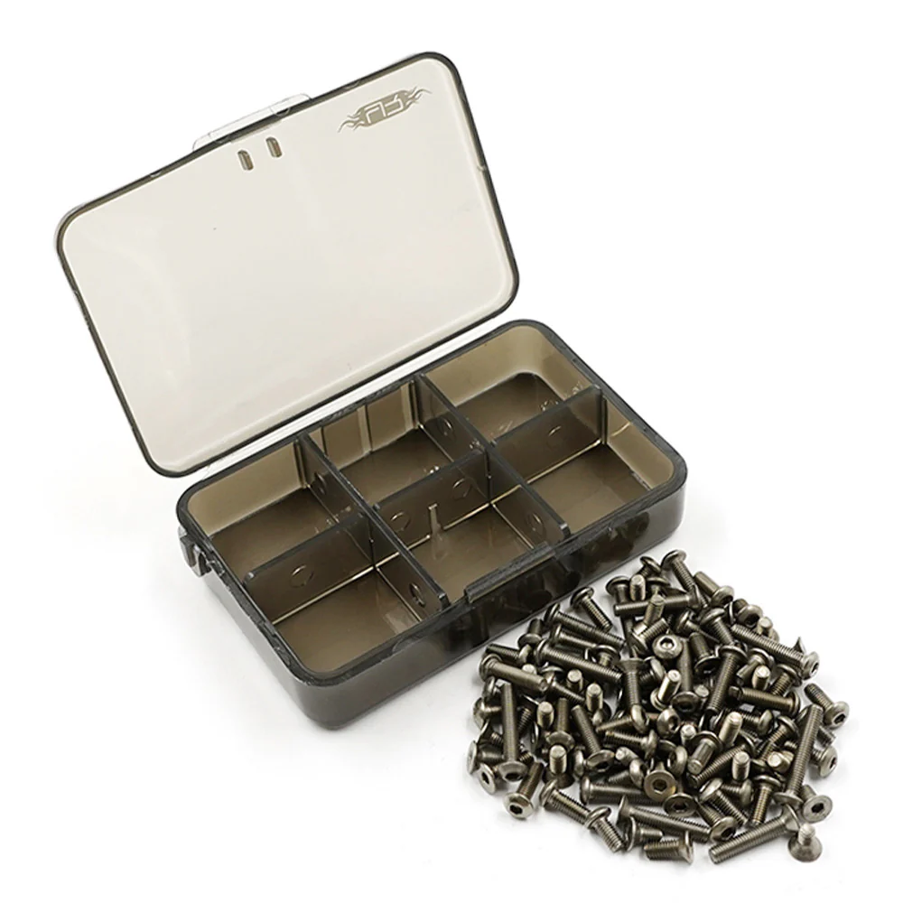 Ensemble de vis en titane assorties avec mini-boîte pour Tamiya TA08 PRO