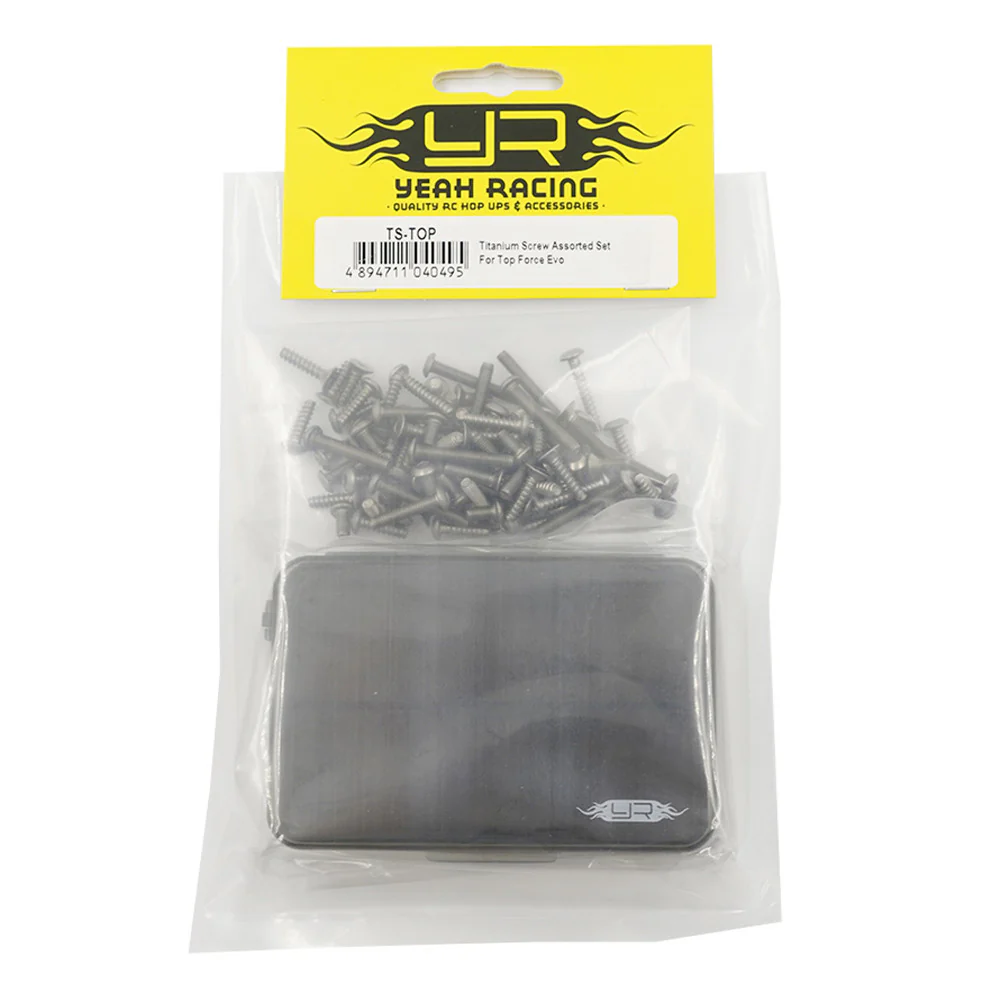 Ensemble de vis en titane assorties V2 avec mini-boîte pour Tamiya Top Force Evo 2021 - Image 2