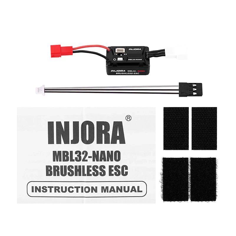 ESC brushless Injora MBL32-NANO pour 1/30 Axial SCX30 - Image 4