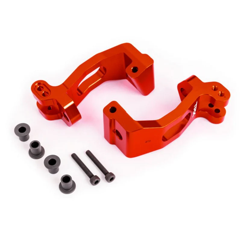 Etrier de fusées G/D (x2) Alu anodisé rouge - Traxxas 9532R