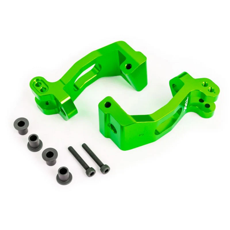 Etrier de fusées G/D (x2) Alu anodisé vert - Traxxas 9532G