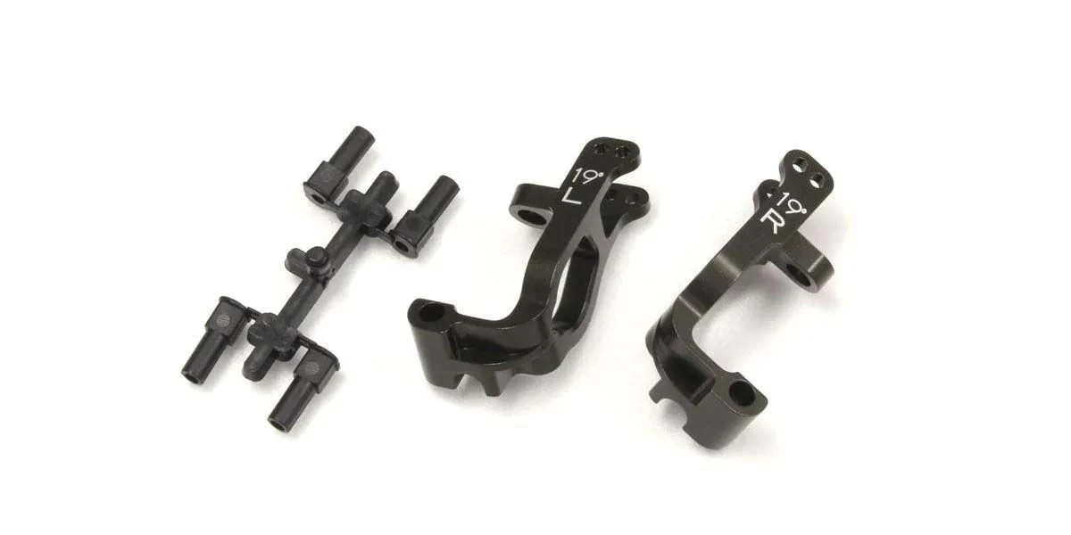 Étriers Avant Kyosho Inferno MP9-MP10 Aluminium - 19 Deg - K.IFW461C