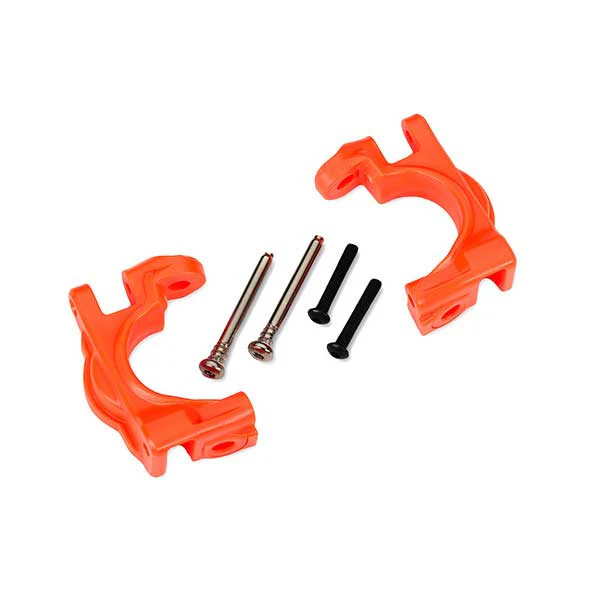 Etriers de fusées gauche et droite renforcées orange (pour kit upgrade 9080) - 9032T