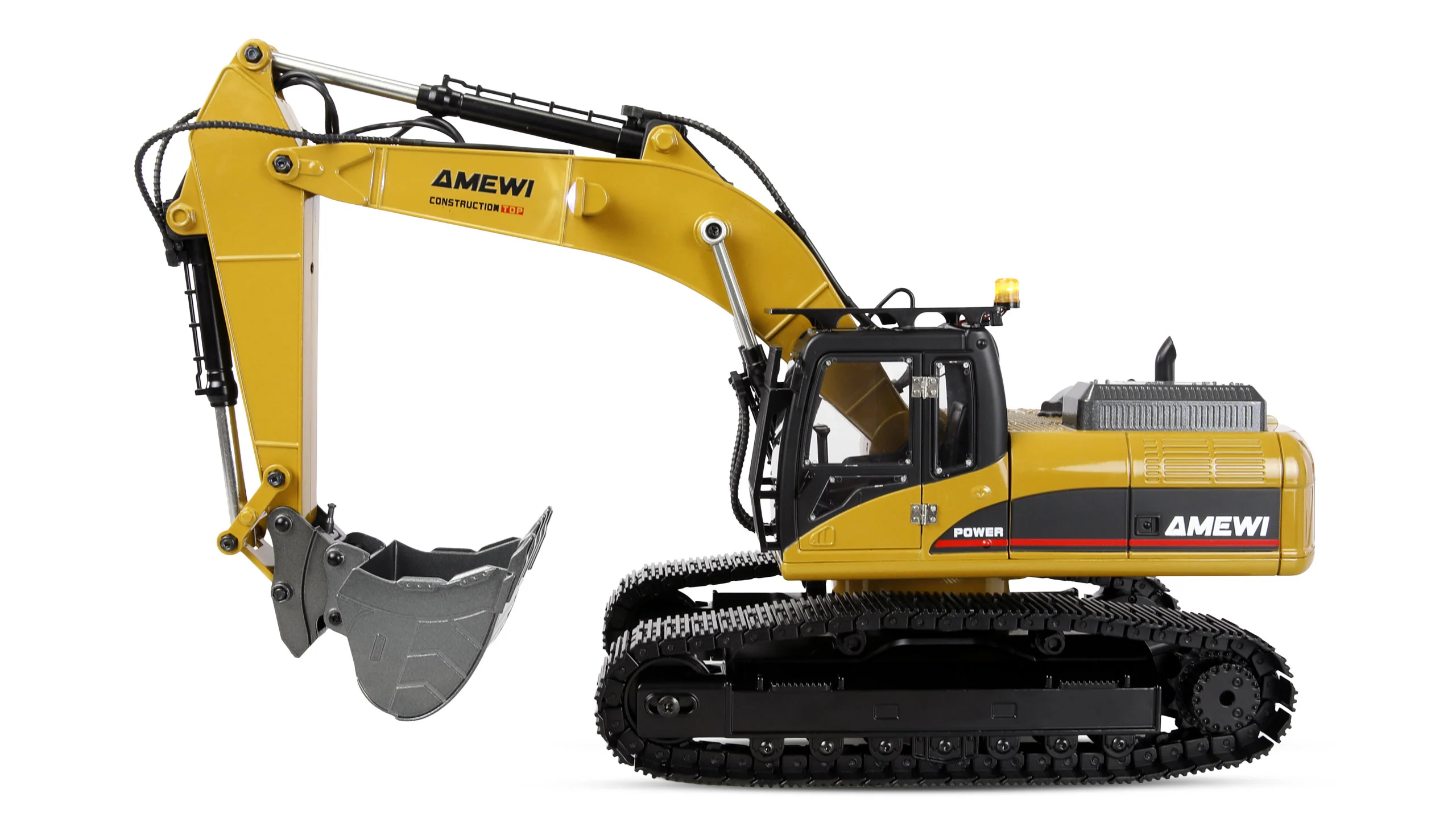 Excavatrice G705E Métal 1:14 RTR jaune - 22732 - Image 3