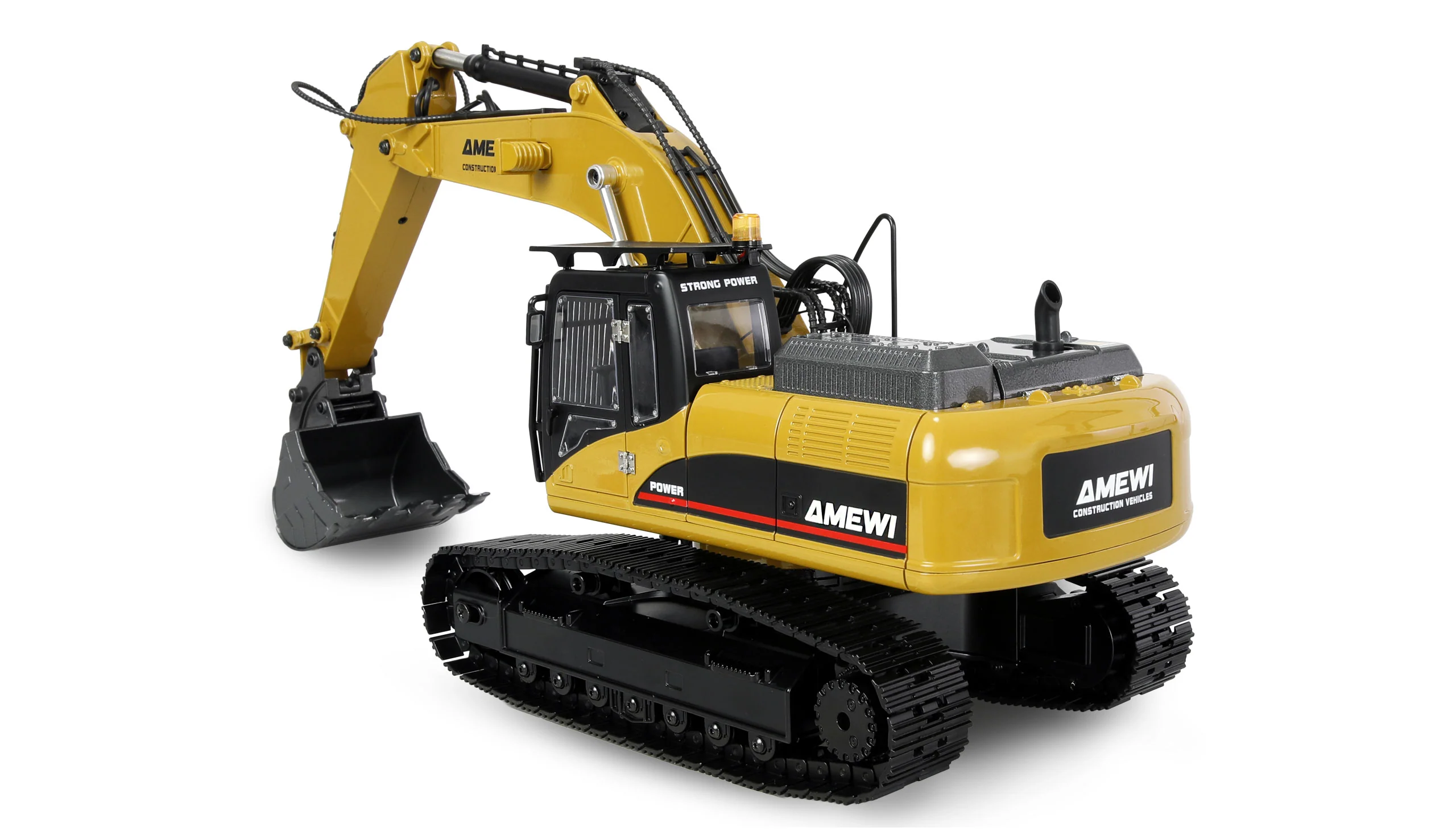 Excavatrice G705E Métal 1:14 RTR jaune - 22732 - Image 5