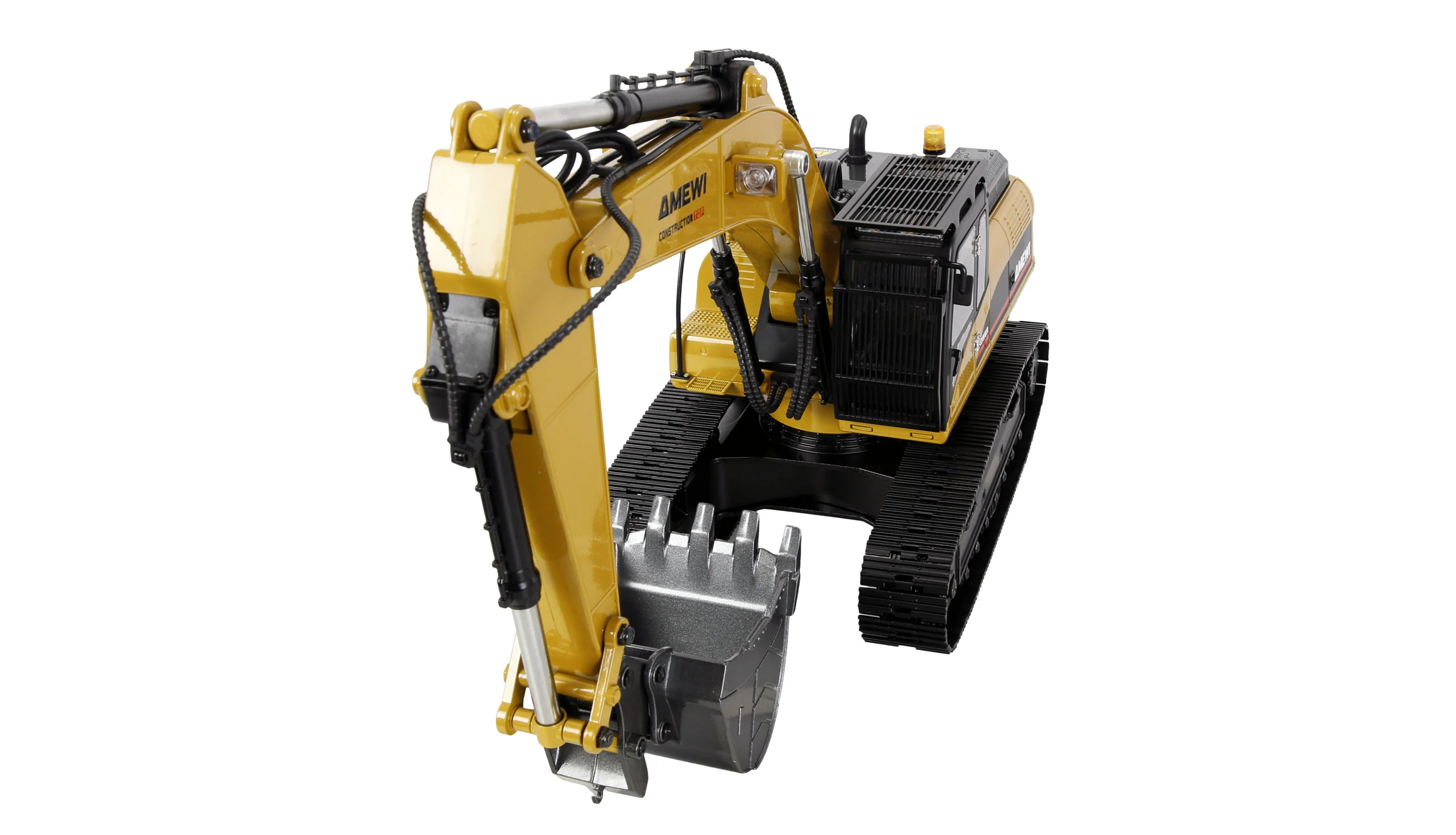 Excavatrice G705E Métal 1:14 RTR jaune - 22732 - Image 8