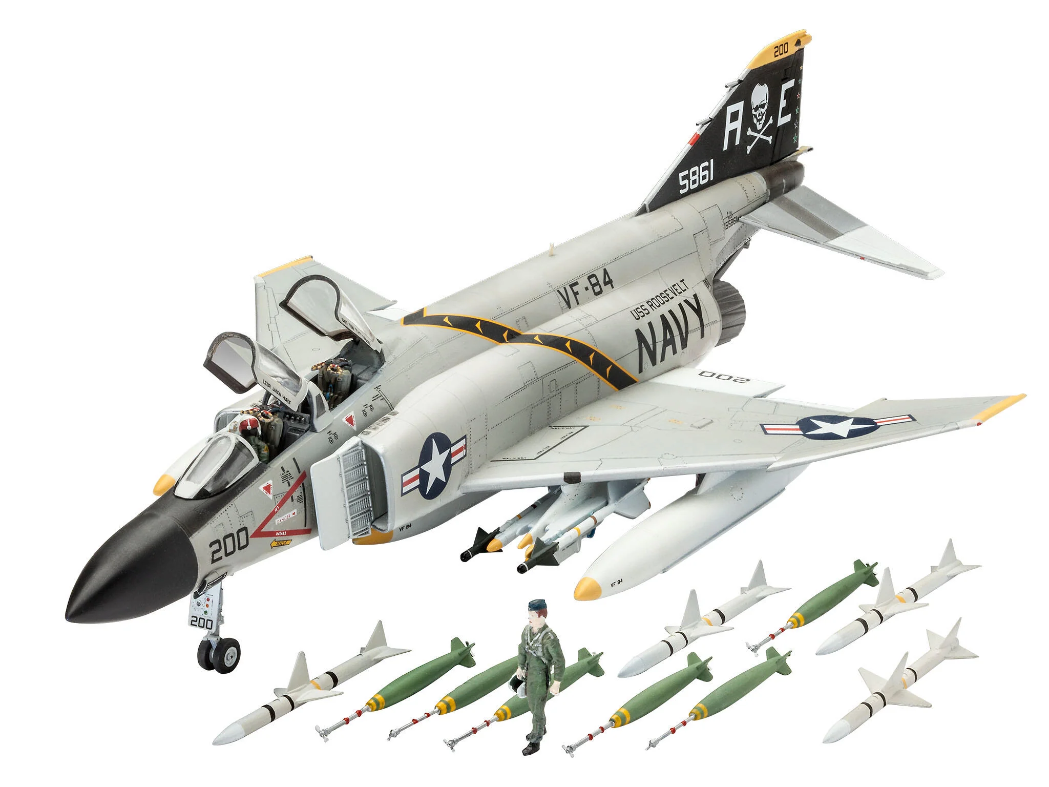 Maquette avion Revell 03941 F-4J PHANTOM II - Image 2