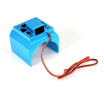 Fastrax 1/8 Unité de ventilateur de radiateur de moteur en aluminium