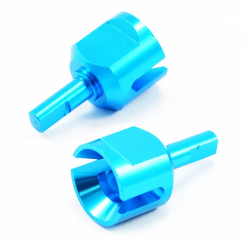 Fastrax Noix de différentiel Alu Bleu Pour Tamiya TT02 (x2) - FTTA006B
