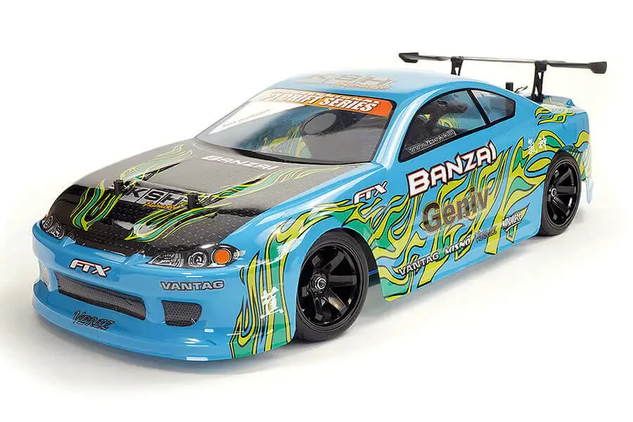 FTX Banzai Nitro drift piste Voiture RC thermique 1/10 4WD 5534B