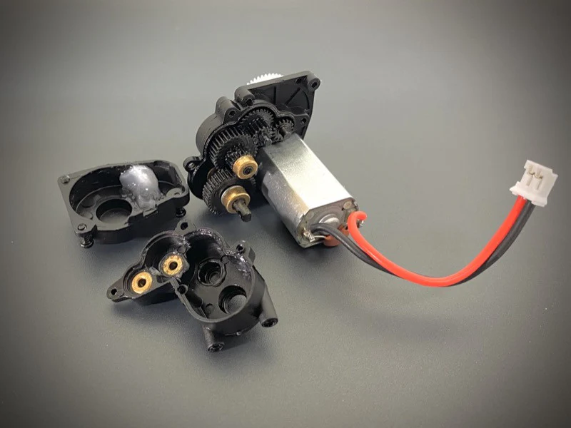 HD Reduction Metal Gear Box - PRO Crawler 1:18 (optional)