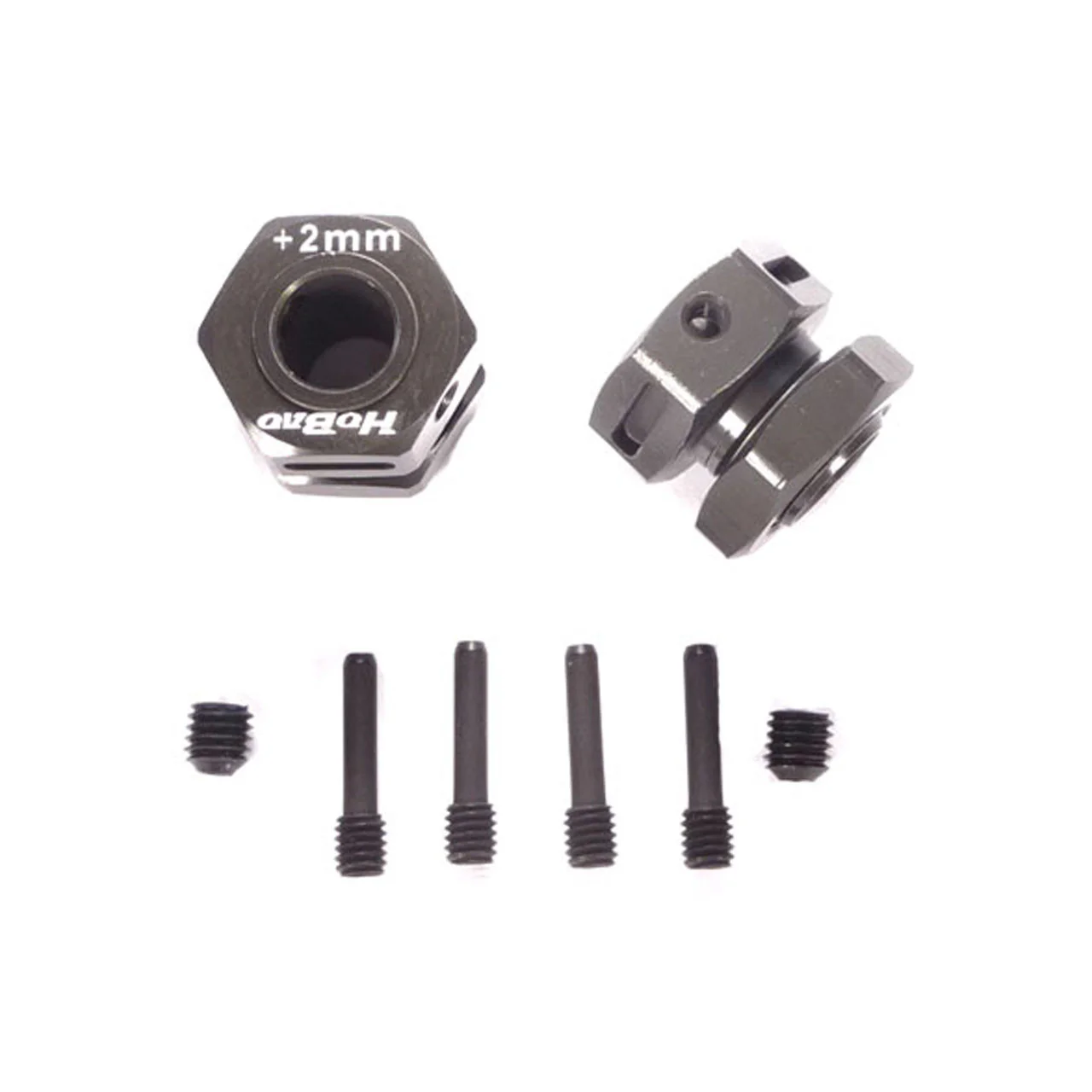 Hexagones Alu +2mm Hyper ST (x2) - HOBAO 86103