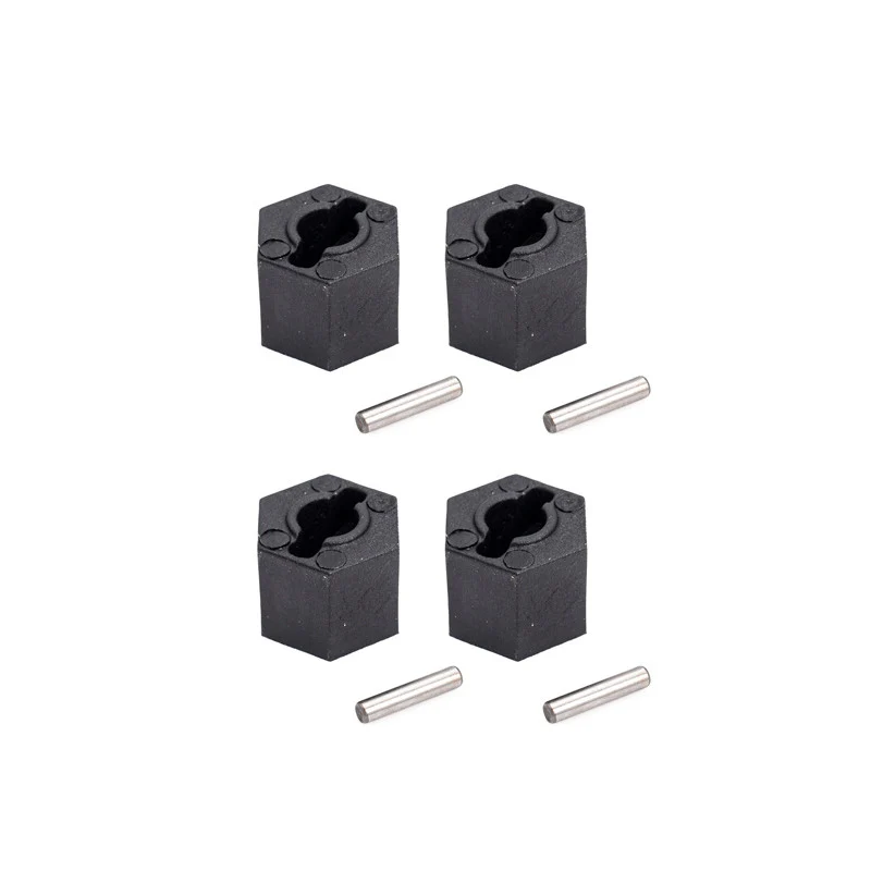 Hexagones + clavettes de roues (x4) ROG-018
