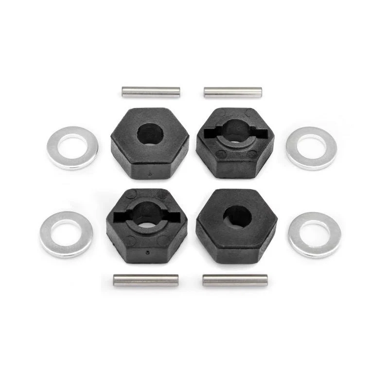 Hexagones de roues 12mm + goupilles Quantum MT/XT - Maverick MV150150