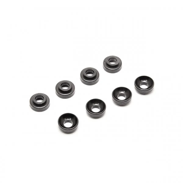 Hobao Hyper VS2 87208 Rondelles en plastique de fusées avant PBS x8