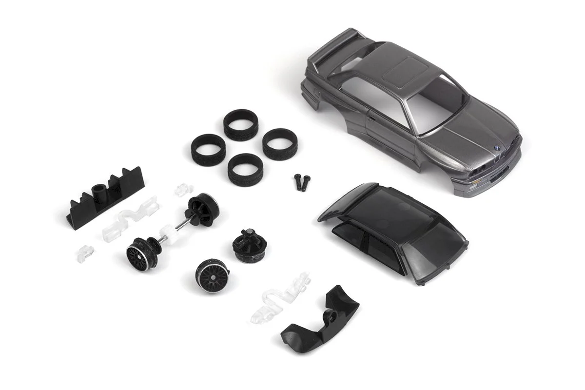 Carrosserie peinte HPI 1/64 Racing nano-TTR 1989 BMW M3 E30 Ravaglia DS - HP160997