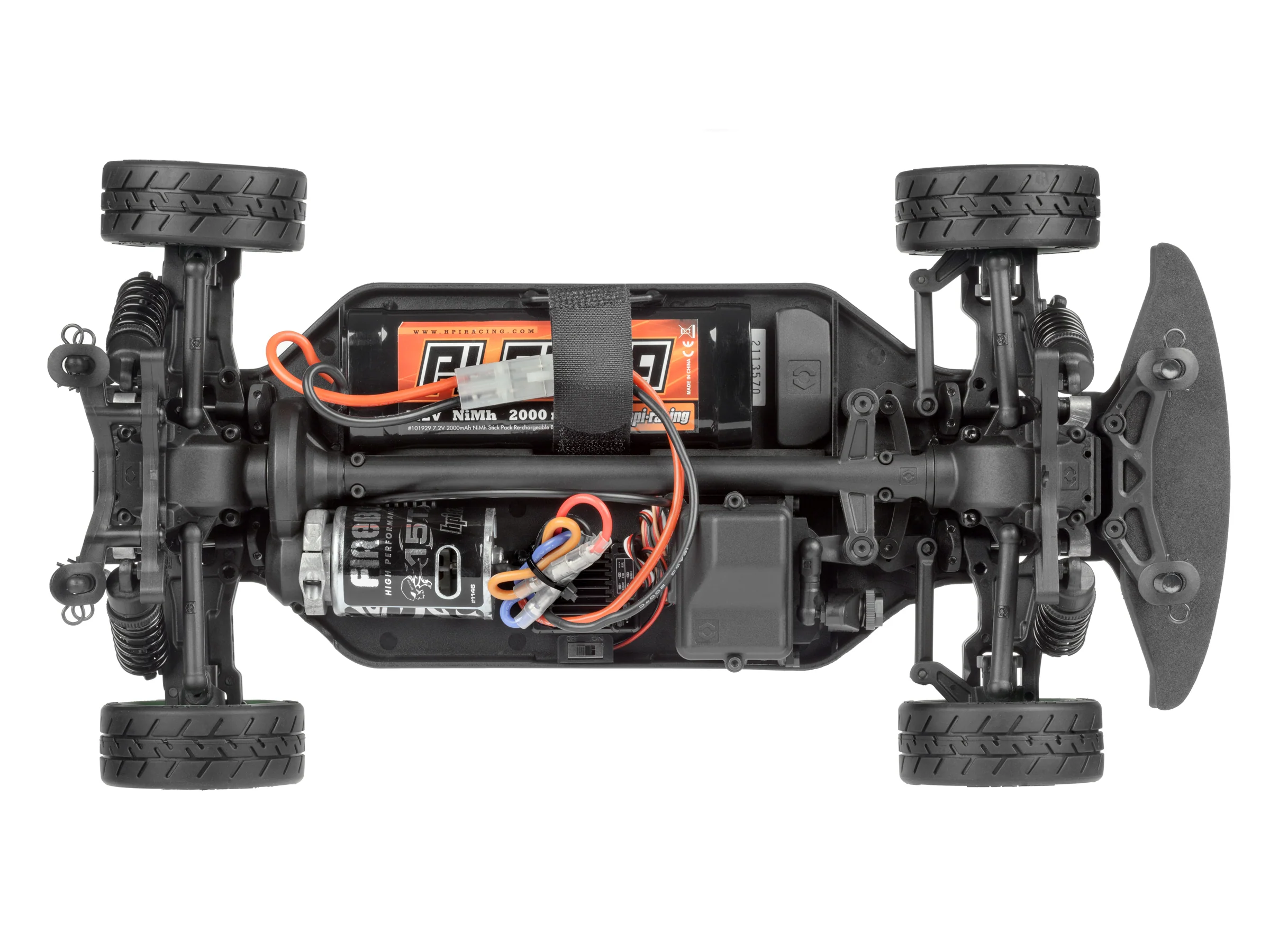 HPI Racing RS4 Sport 3 Mustang 1969 RTR-X RTR 120102 - Image 9