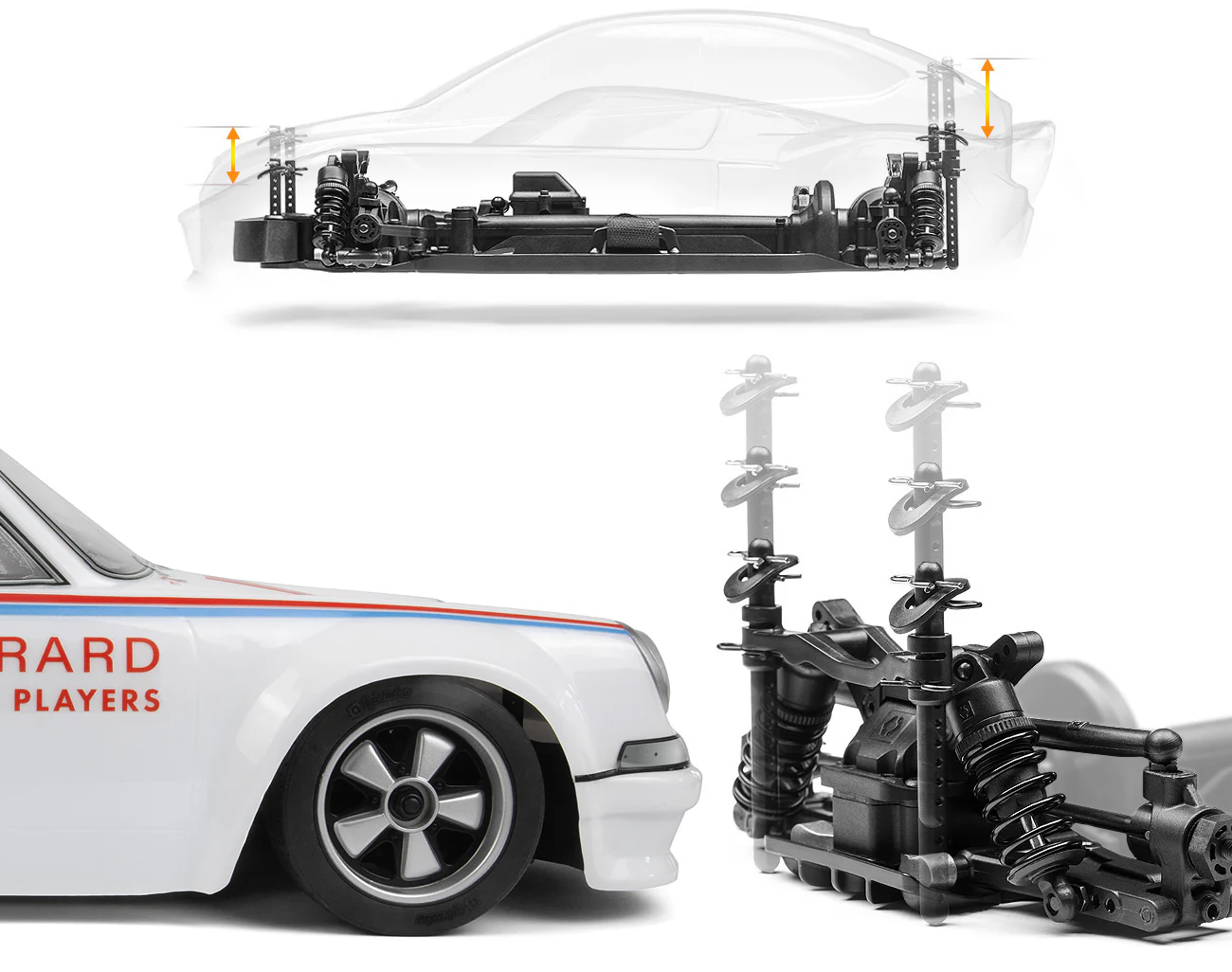 HPI Sport 3 Porsche 1973 Brumos Porsche Carrera Brushless 3S 160788 - Image 13