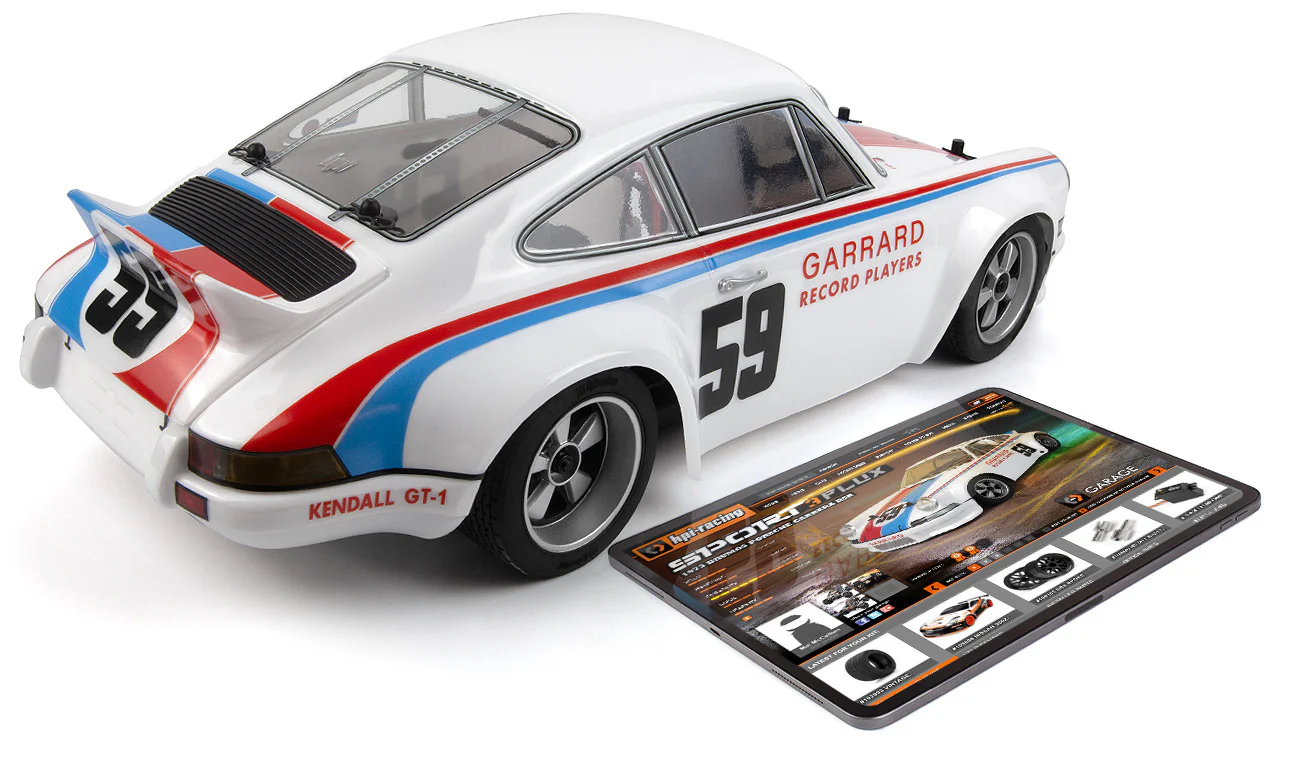 HPI Sport 3 Porsche 1973 Brumos Porsche Carrera Brushless 3S 160788 - Image 8