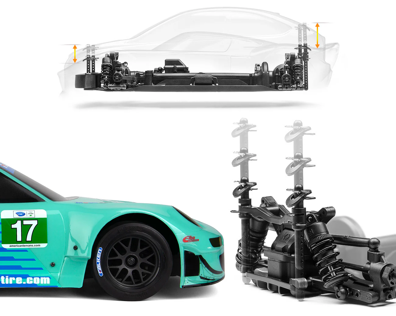 HPI Racing Sport 3 Porsche 911 GT3 RSR Falken - 160780 - Image 16