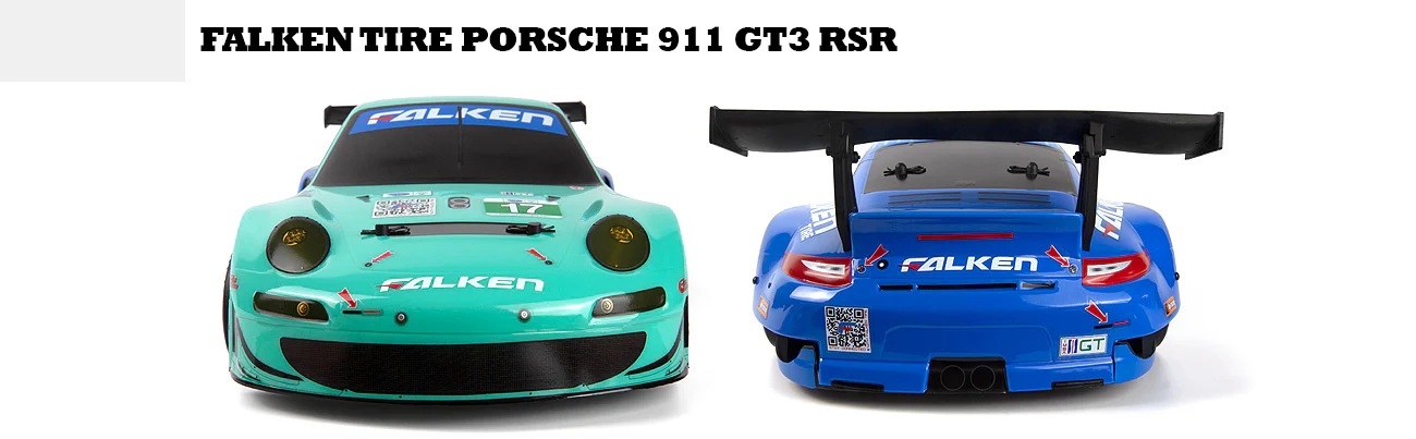 HPI Racing Sport 3 Porsche 911 GT3 RSR Falken - 160780 - Image 18