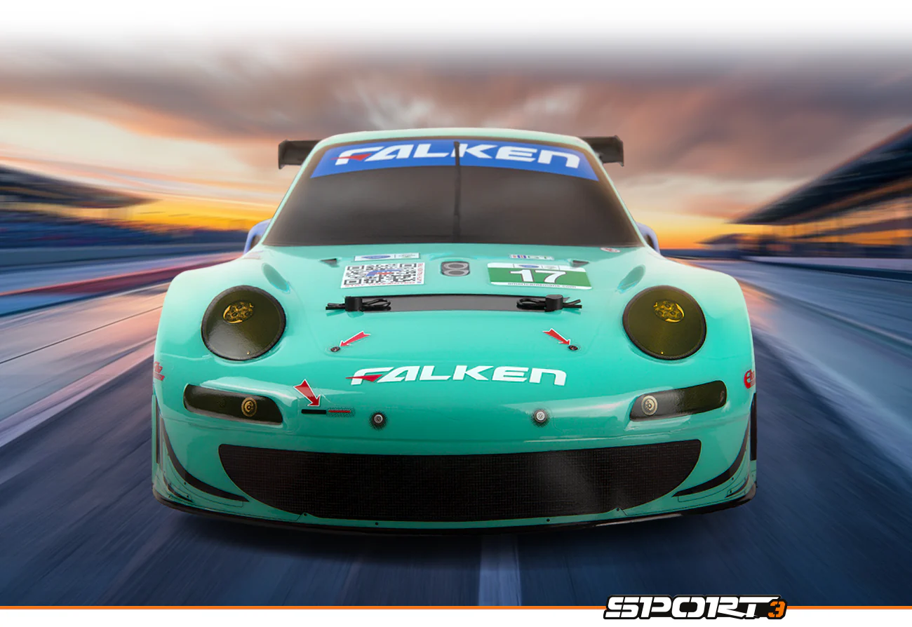 HPI Racing Sport 3 Porsche 911 GT3 RSR Falken - 160780 - Image 17