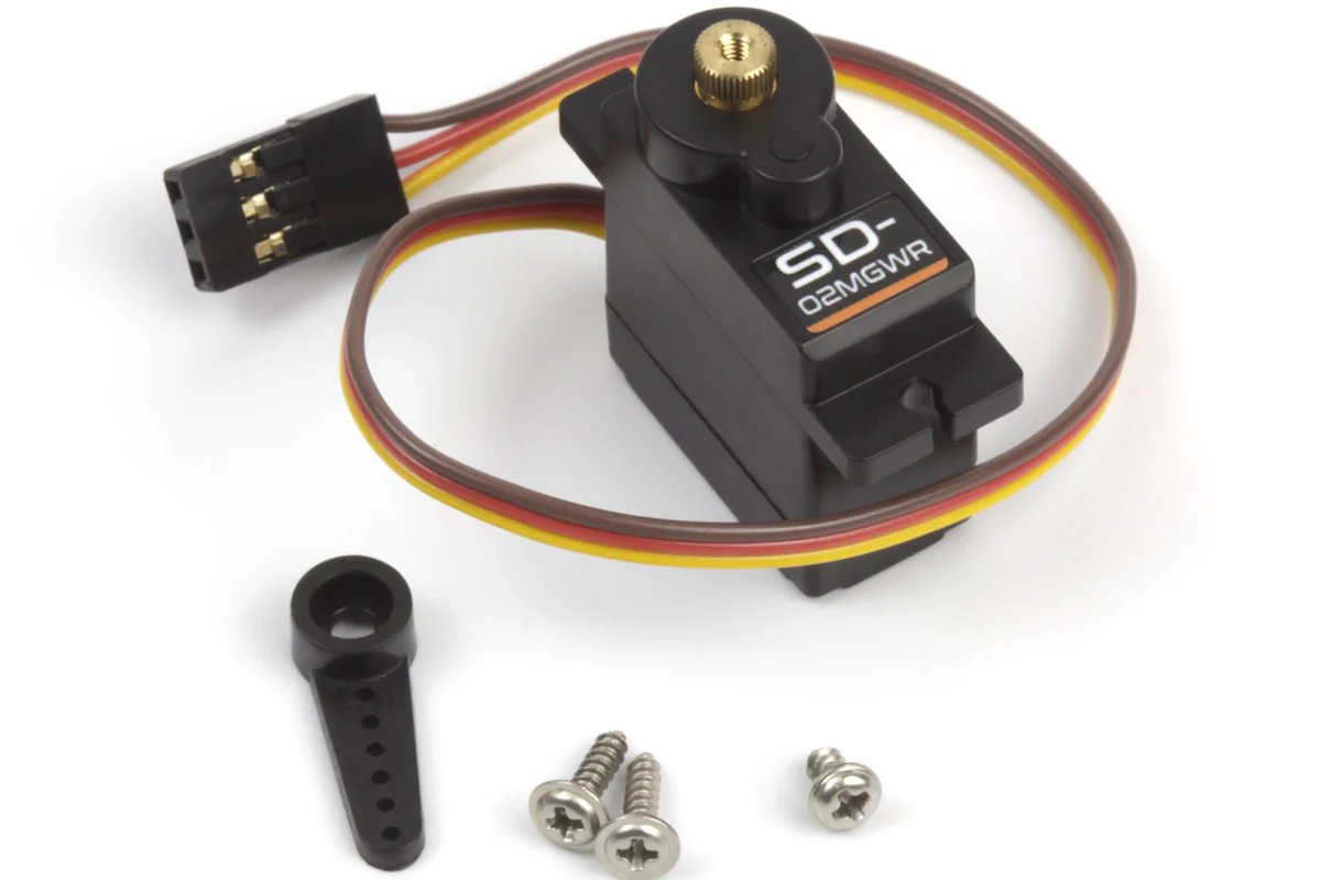 HPI SD-02WR Micro Servo (6,0 V/1,5 kg/engrenage métallique) HP160860