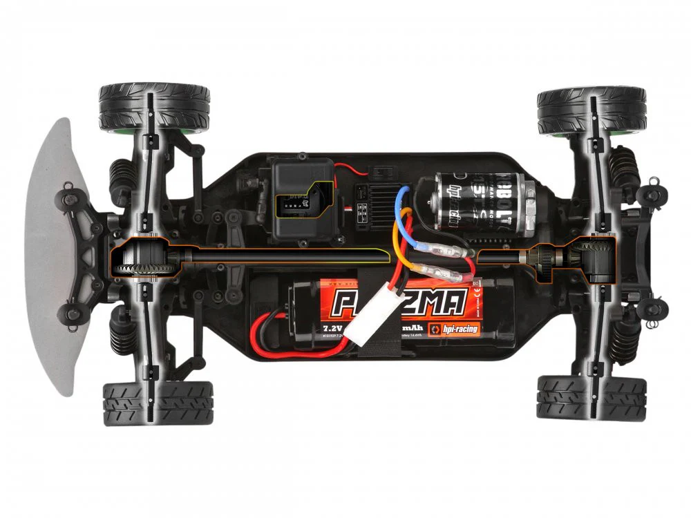 HPI Voiture RC Drift 1/10 Sport 3 Drift VGJR Fun Haver Mustang V2 - 120094 - Image 6