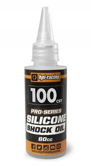 Huile Amortisseurs 100 cst HPI Pro série 60ml - 160381 / 10WT