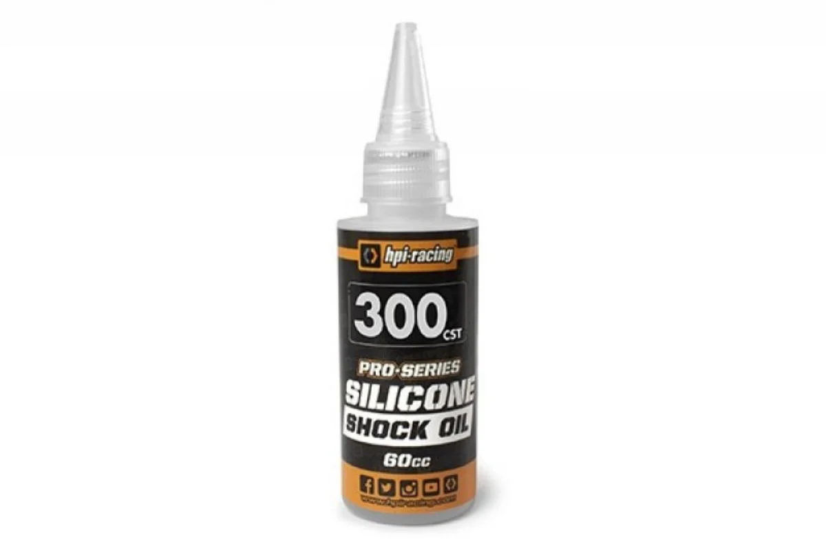 Huile d'amortisseur HPI Racing 300 Cst (60ml) - HP160383 / 30WT
