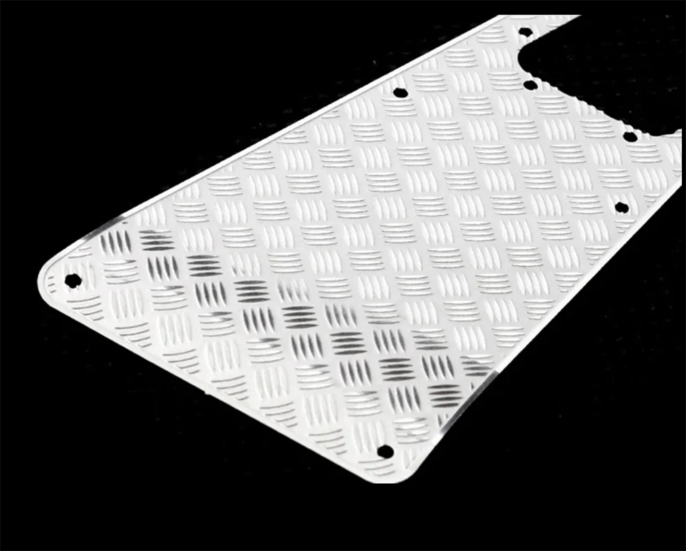 INJORA Grille d'admission à plaque antidérapante en métal pour Traxxas TRX-4 Defender - Image 3