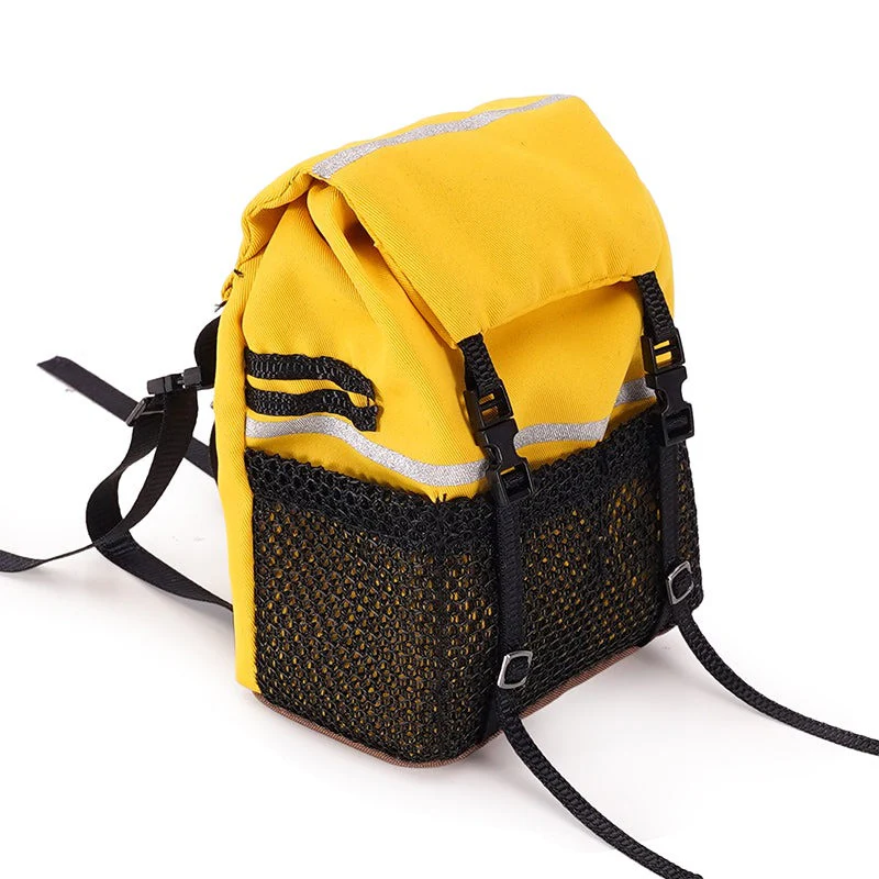 INJORA Mini sac à dos de décoration jaune pour crawler RC 1/10 - INA-114YE - Image 6